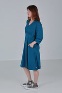 Michela blue tale kjole