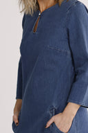 Gloria jeansblå denimkjole