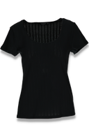 Beate sort T-shirt