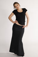Beate sort T-shirt