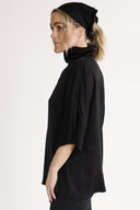 Iris sjal sort