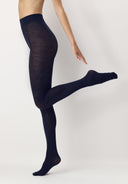 Oroblu Nives blå wool tights