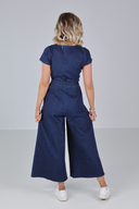 Tordis råtøff jumpsuit i blå denim