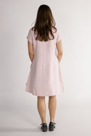Hannalena pastelfarvet rosa linkjole