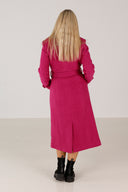 Carola ullkåpe i rosa