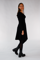 Siren sort basiskjole