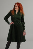 Gabrielle kombogrønn kjole