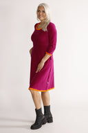 Nille-kjole i pink og orange
