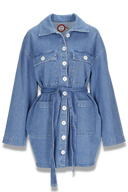 Hedda lysblå denimjakke / kjole