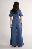 Solveig jumpsuit i blå denim