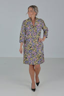 Mina blomstret elegant kjole