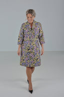 Mina blomstret elegant kjole