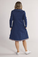 Dorthy blå denim kjole