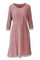 Elli kjole babycord old rose