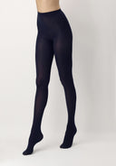 50 denier blå tights Oroblu blue11
