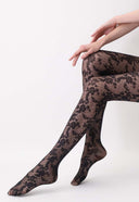 Oroblu sensuel lace tights 20 black