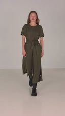 Laura khakigrøn jumpsuit