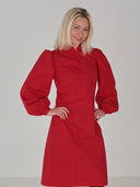 Karin rød elegant kjole